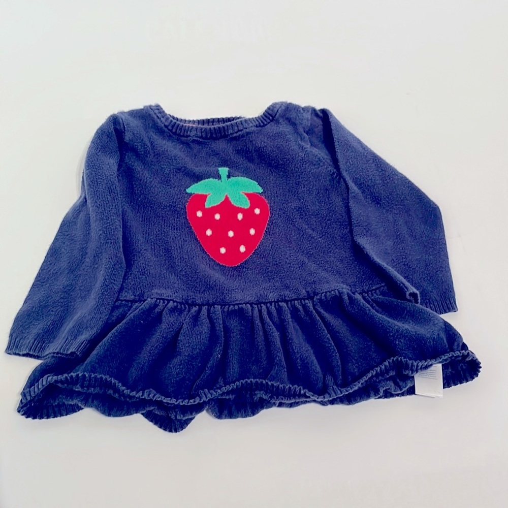 Carter's Strawberry Sweater - Picture 1 of 5